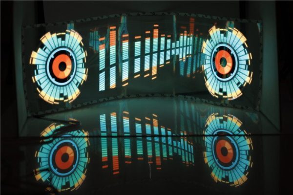 90*25 40*30 Automobile LED Equalizer Car Interiror Atmosphere Music Rhythm - Image 9