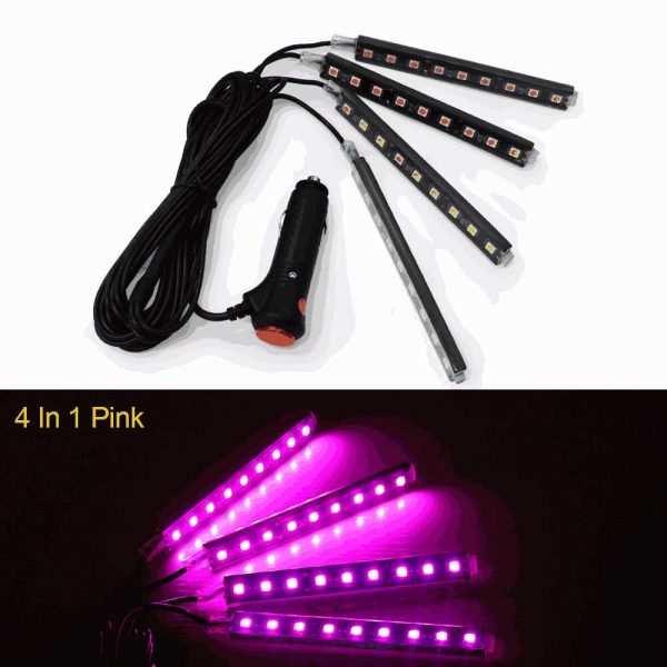 Tiktok Car Interior LED Decorative Light Bar Ambient Foot Lamp - Image 13