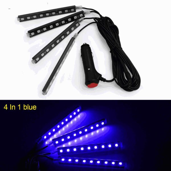 Tiktok Car Interior LED Decorative Light Bar Ambient Foot Lamp - Image 11