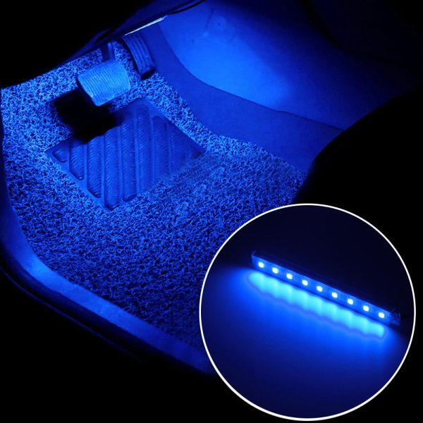 Tiktok Car Interior LED Decorative Light Bar Ambient Foot Lamp - Image 5
