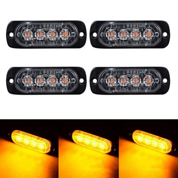 Ultra-Thin LED Emergency Light For Car Warning Flashing Firemen Police Emergency Light Ambulance Police Strobe LED Warning Light - Image 10