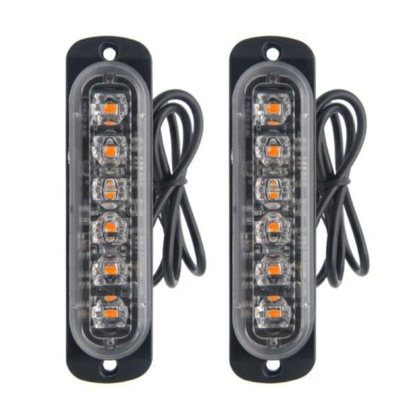 Ultra-Thin LED Emergency Light For Car Warning Flashing Firemen Police Emergency Light Ambulance Police Strobe LED Warning Light - Image 12