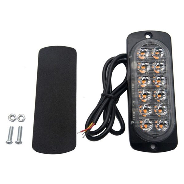 Ultra-Thin LED Emergency Light For Car Warning Flashing Firemen Police Emergency Light Ambulance Police Strobe LED Warning Light - Image 7