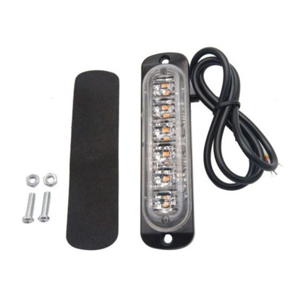 Ultra-Thin LED Emergency Light For Car Warning Flashing Firemen Police Emergency Light Ambulance Police Strobe LED Warning Light - Image 6